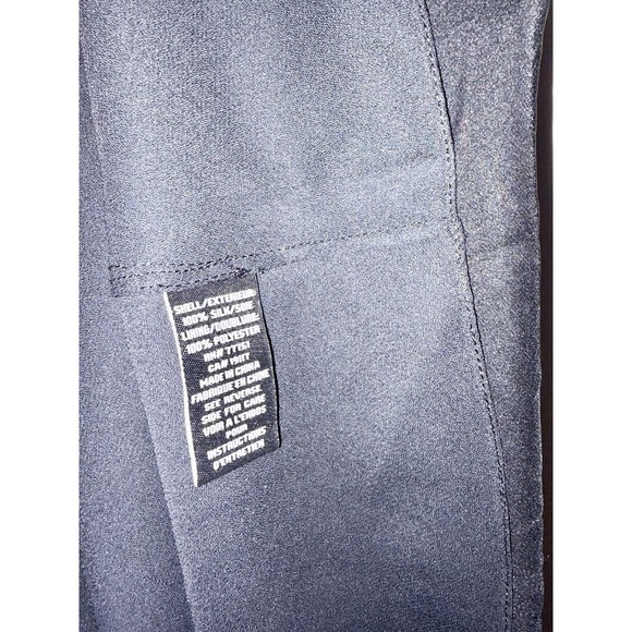 Betsey Johnson New York Black Silk Midi Dress With Pink Lace Vintage Y2K 1990s - Picture 8 of 8